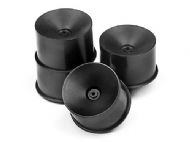HPI 116017 - Q32 D8T TESSMANN DISH WHEEL SET (BLACK/22X14/4PCS)